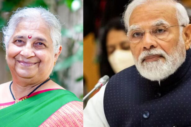 Sudha Murthy and Modi